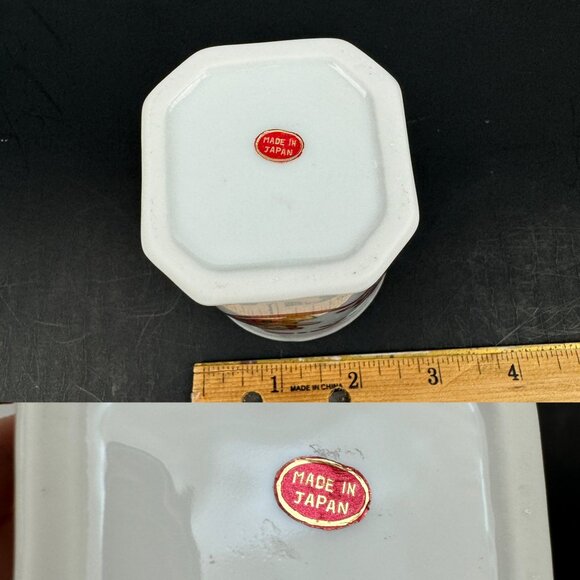 Vtg Hallmark Ceramic Bathroom Cup Teddy Bear Christmas Theme Replacement 5fl oz - Picture 5 of 10